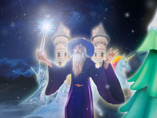 Winter Illuminations The Wizards Quest Carousel (1)