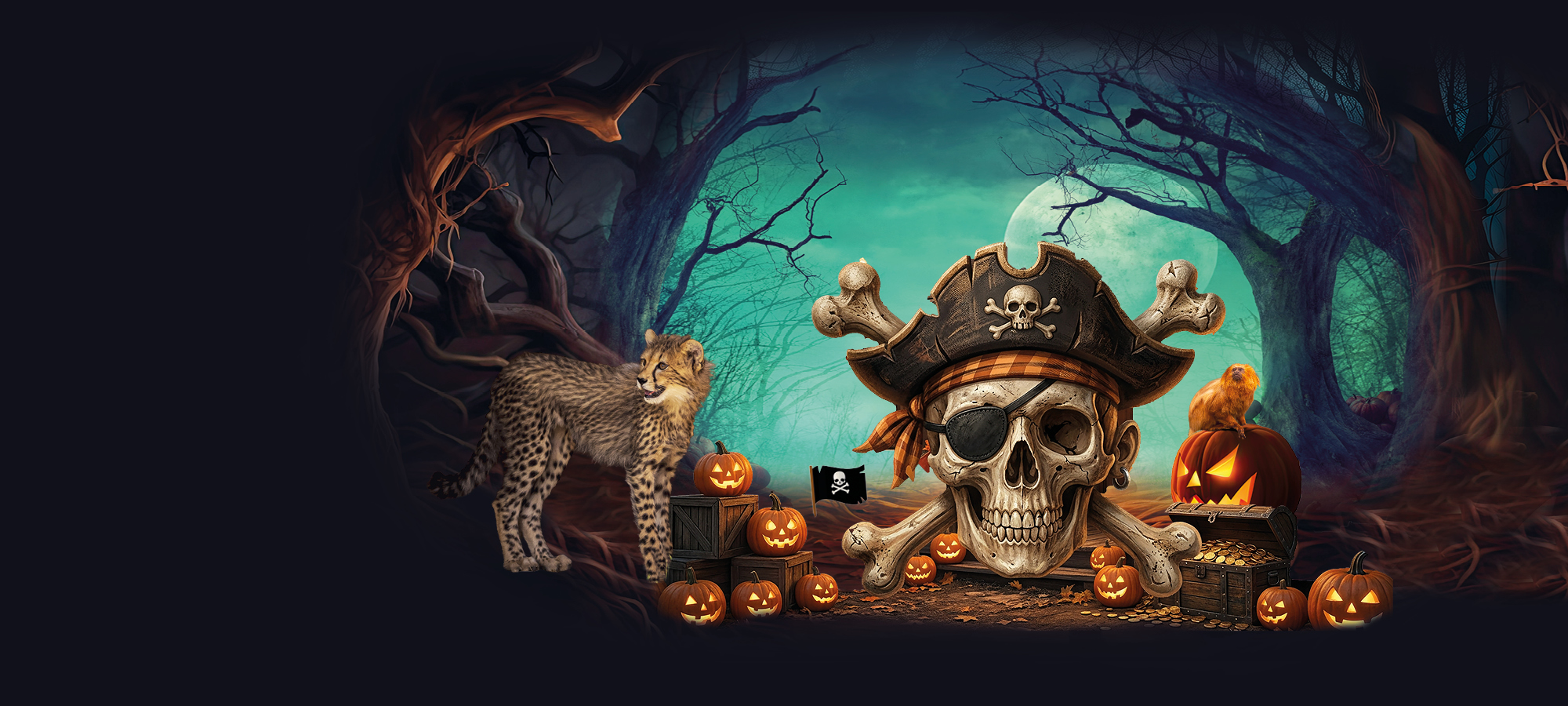 YWP 2984 Halloween Carousel Home V2